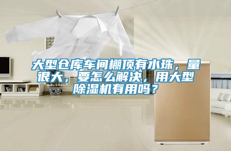 大型倉庫車間棚頂有水珠，量很大，要怎么解決，用大型除濕機(jī)有用嗎？