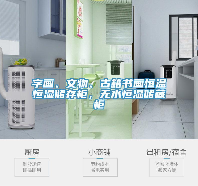 字畫(huà)、文物、古籍書(shū)畫(huà)恒溫恒濕儲(chǔ)存柜，無(wú)水恒濕儲(chǔ)藏柜
