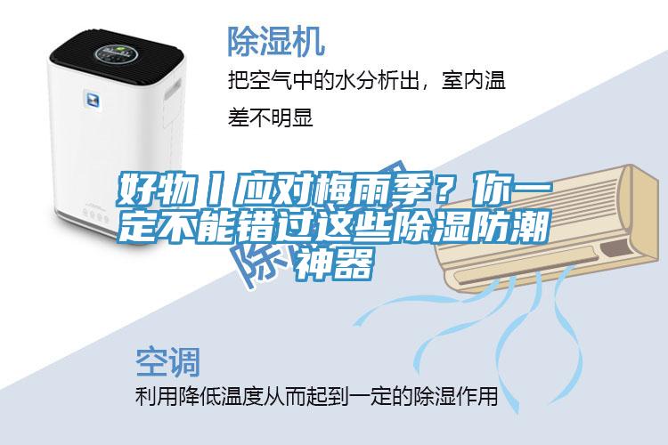 好物丨應(yīng)對(duì)梅雨季？你一定不能錯(cuò)過(guò)這些除濕防潮神器