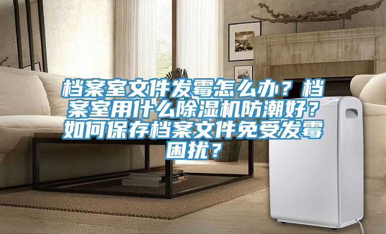 檔案室文件發(fā)霉怎么辦？檔案室用什么除濕機防潮好？如何保存檔案文件免受發(fā)霉困擾？