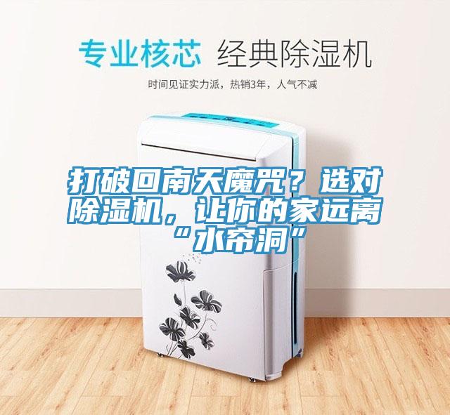 打破回南天魔咒？選對除濕機，讓你的家遠離“水簾洞”