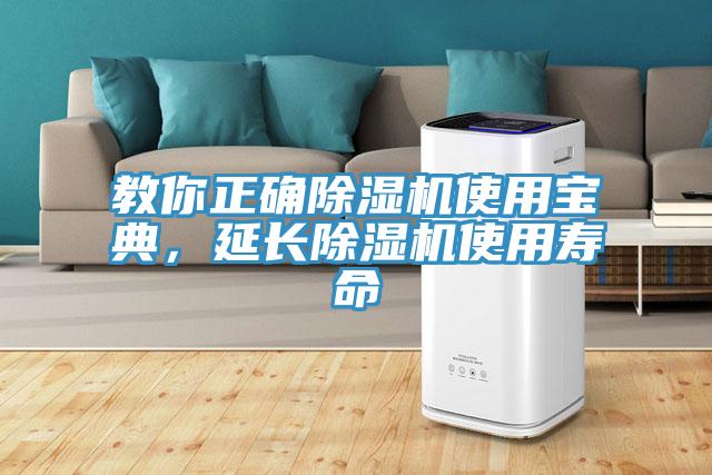 教你正確除濕機使用寶典，延長除濕機使用壽命