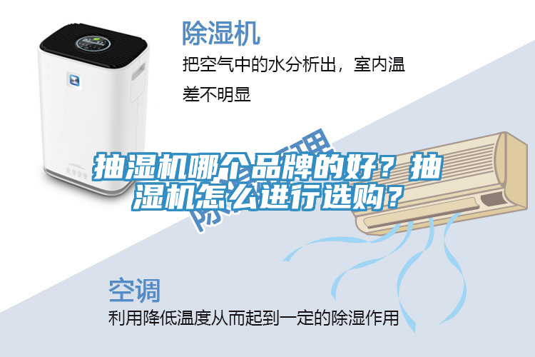 抽濕機(jī)哪個(gè)品牌的好？抽濕機(jī)怎么進(jìn)行選購(gòu)？