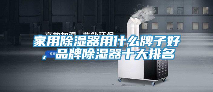 家用除濕器用什么牌子好，品牌除濕器十大排名