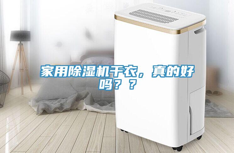 家用除濕機干衣，真的好嗎？？