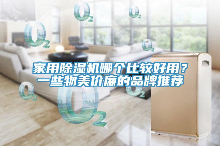 家用除濕機哪個比較好用？一些物美價廉的品牌推薦