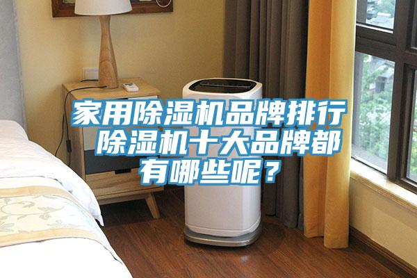 家用除濕機(jī)品牌排行 除濕機(jī)十大品牌都有哪些呢？