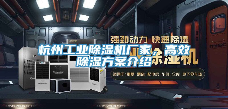 杭州工業(yè)除濕機(jī)廠家，高效除濕方案介紹
