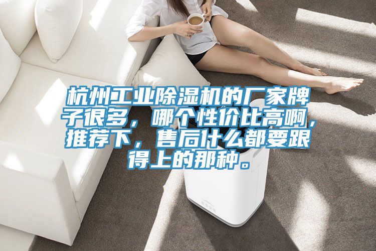 杭州工業(yè)除濕機(jī)的廠家牌子很多，哪個(gè)性價(jià)比高啊，推薦下，售后什么都要跟得上的那種。