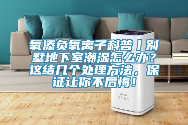 氧添負(fù)氧離子科普丨別墅地下室潮濕怎么辦？這結(jié)幾個處理方法，保證讓你不后悔！
