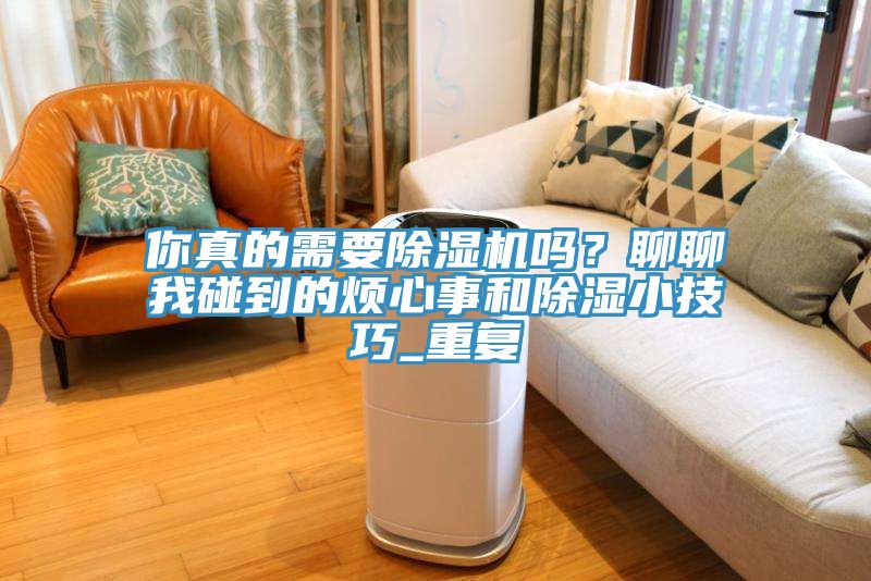 你真的需要除濕機嗎？聊聊我碰到的煩心事和除濕小技巧_重復(fù)
