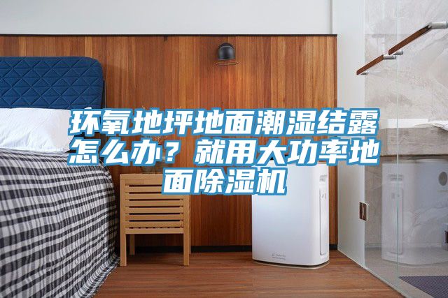 環(huán)氧地坪地面潮濕結(jié)露怎么辦？就用大功率地面除濕機(jī)