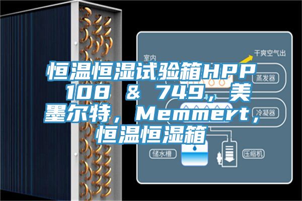 恒溫恒濕試驗(yàn)箱HPP 108 & 749，美墨爾特，Memmert，恒溫恒濕箱
