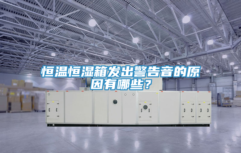 恒溫恒濕箱發(fā)出警告音的原因有哪些？