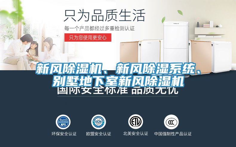 新風除濕機、新風除濕系統(tǒng)、別墅地下室新風除濕機