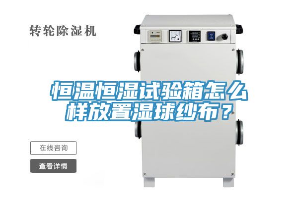 恒溫恒濕試驗(yàn)箱怎么樣放置濕球紗布？