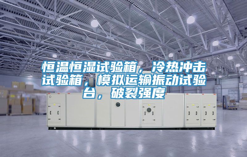 恒溫恒濕試驗箱，冷熱沖擊試驗箱，模擬運輸振動試驗臺，破裂強(qiáng)度