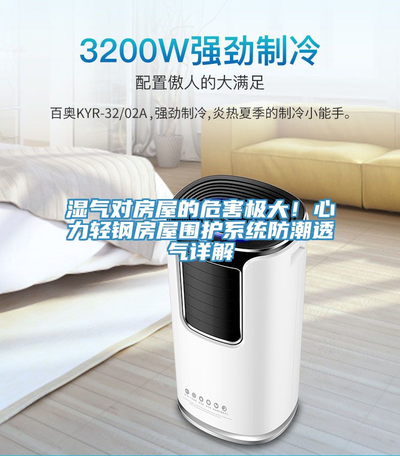濕氣對(duì)房屋的危害極大！心力輕鋼房屋圍護(hù)系統(tǒng)防潮透氣詳解