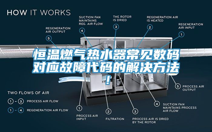 恒溫燃?xì)鉄崴鞒Ｒ姅?shù)碼對(duì)應(yīng)故障代碼的解決方法！