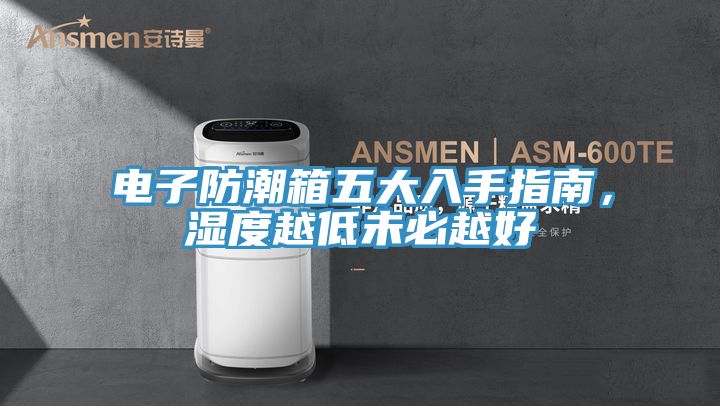 電子防潮箱五大入手指南，濕度越低未必越好