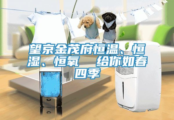 望京金茂府恒溫、恒濕、恒氧  給你如春四季