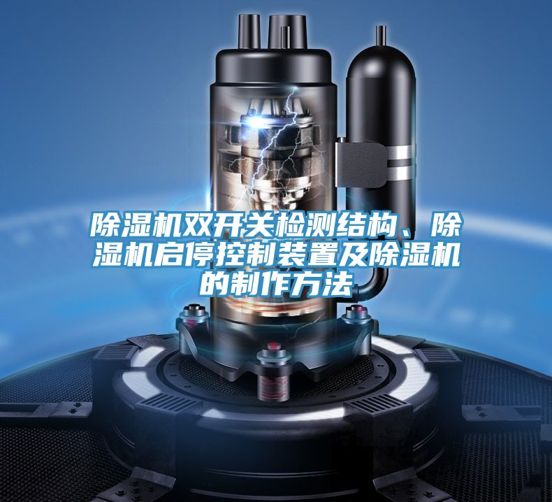 除濕機(jī)雙開關(guān)檢測(cè)結(jié)構(gòu)、除濕機(jī)啟?？刂蒲b置及除濕機(jī)的制作方法