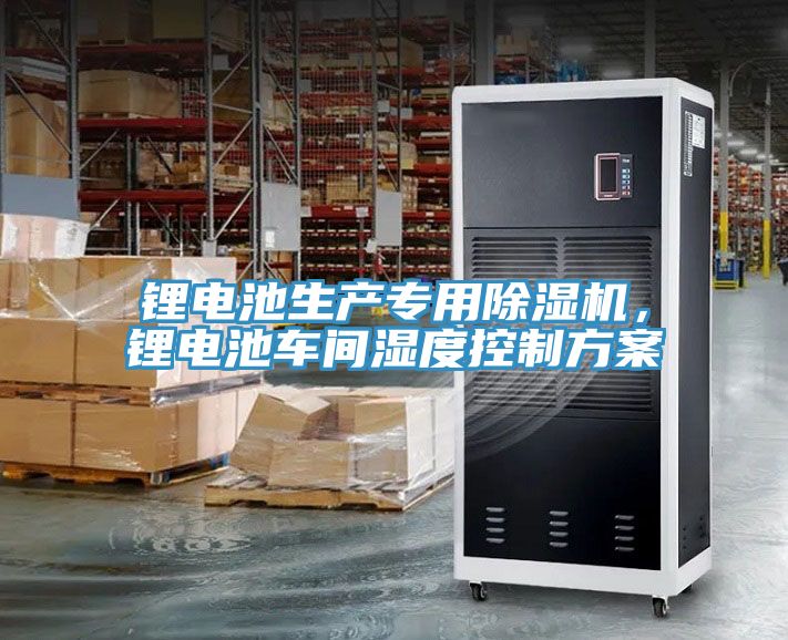 鋰電池生產(chǎn)專用除濕機(jī)，鋰電池車間濕度控制方案