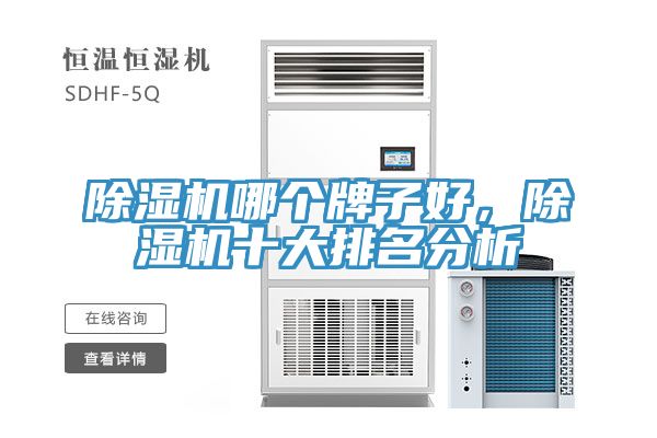 除濕機(jī)哪個(gè)牌子好，除濕機(jī)十大排名分析