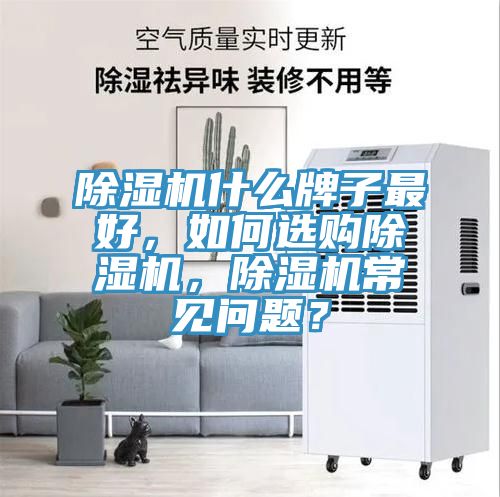除濕機(jī)什么牌子最好，如何選購(gòu)除濕機(jī)，除濕機(jī)常見(jiàn)問(wèn)題？