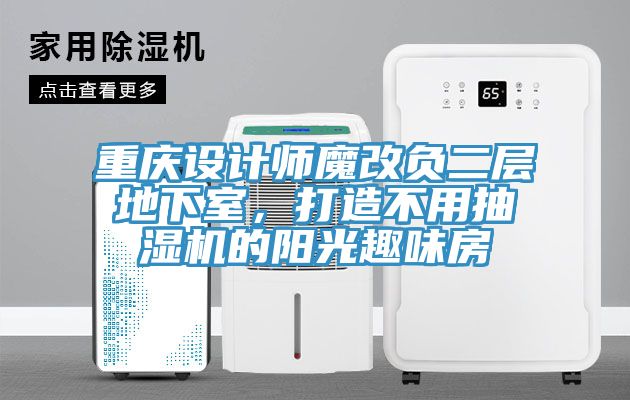 重慶設(shè)計(jì)師魔改負(fù)二層地下室，打造不用抽濕機(jī)的陽(yáng)光趣味房