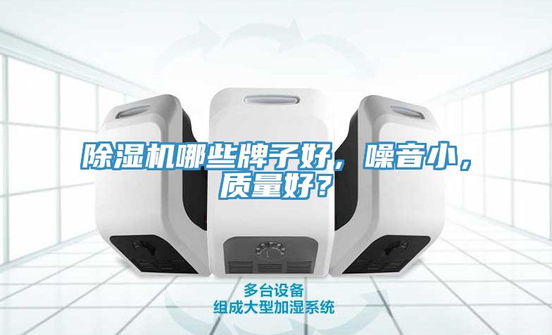 除濕機(jī)哪些牌子好，噪音小，質(zhì)量好？