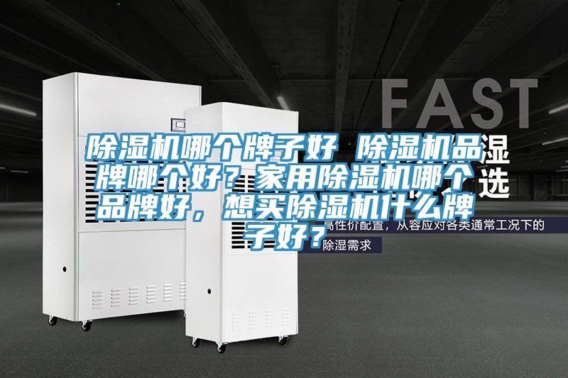 除濕機哪個牌子好 除濕機品牌哪個好？家用除濕機哪個品牌好，想買除濕機什么牌子好？