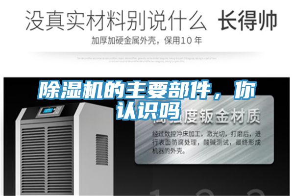 除濕機的主要部件，你認識嗎