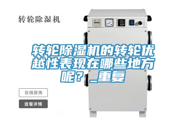 轉(zhuǎn)輪除濕機(jī)的轉(zhuǎn)輪優(yōu)越性表現(xiàn)在哪些地方呢？_重復(fù)