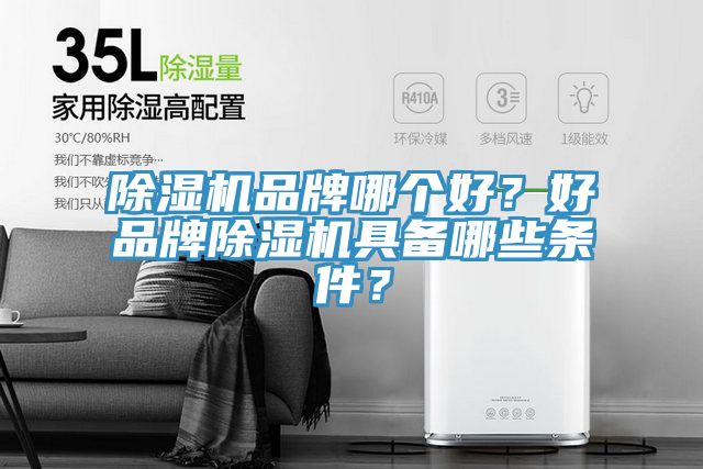 除濕機(jī)品牌哪個好？好品牌除濕機(jī)具備哪些條件？