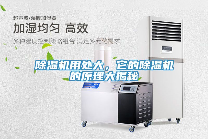 除濕機用處大，它的除濕機的原理大揭秘