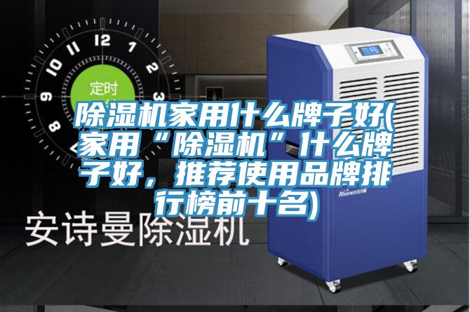 除濕機(jī)家用什么牌子好(家用“除濕機(jī)”什么牌子好，推薦使用品牌排行榜前十名)
