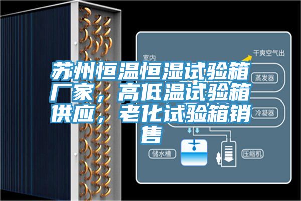 蘇州恒溫恒濕試驗箱廠家，高低溫試驗箱供應(yīng)，老化試驗箱銷售