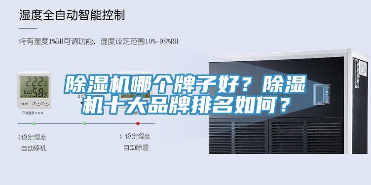 除濕機(jī)哪個牌子好？除濕機(jī)十大品牌排名如何？