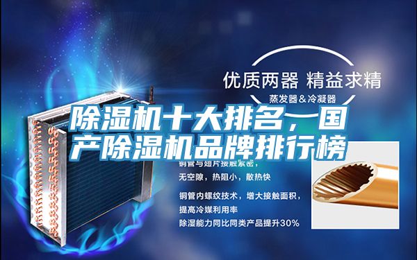 除濕機十大排名，國產除濕機品牌排行榜
