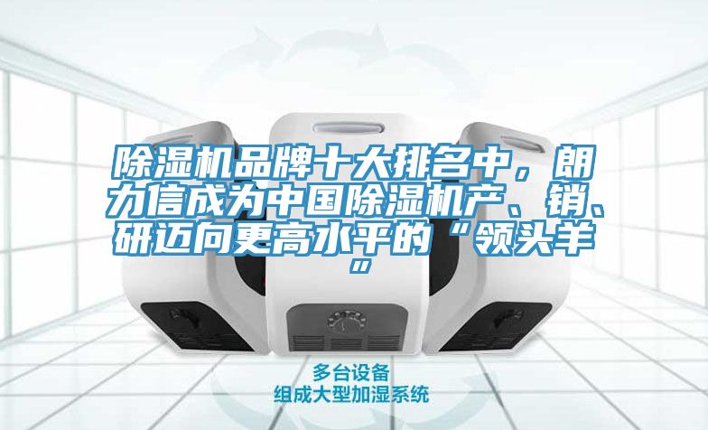 除濕機品牌十大排名中，朗力信成為中國除濕機產(chǎn)、銷、研邁向更高水平的“領(lǐng)頭羊”