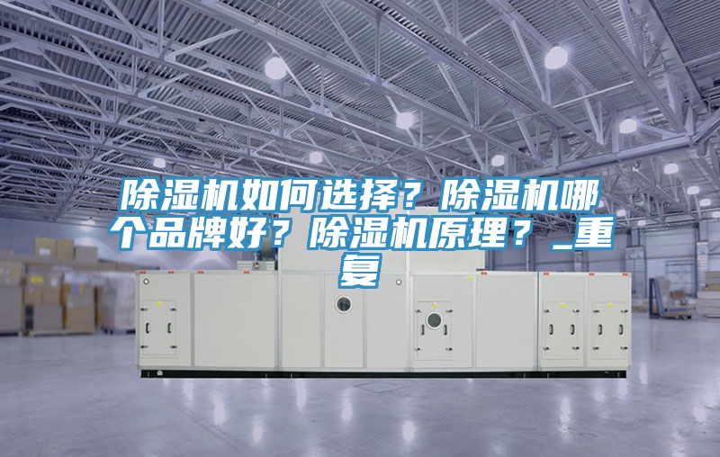 除濕機如何選擇？除濕機哪個品牌好？除濕機原理？_重復(fù)