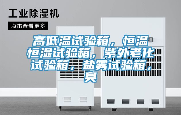 高低溫試驗箱，恒溫恒濕試驗箱，紫外老化試驗箱，鹽霧試驗箱，臭