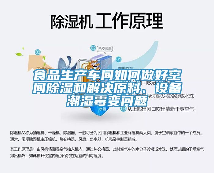 食品生產(chǎn)車間如何做好空間除濕和解決原料、設(shè)備潮濕霉變問題