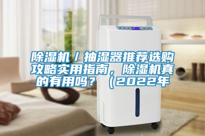 除濕機／抽濕器推薦選購攻略實用指南，除濕機真的有用嗎？（2022年