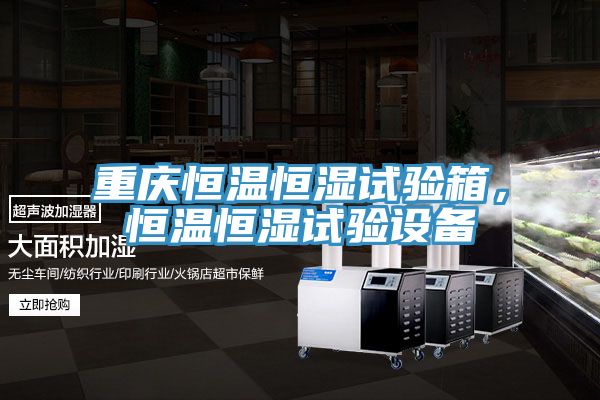 重慶恒溫恒濕試驗箱，恒溫恒濕試驗設備