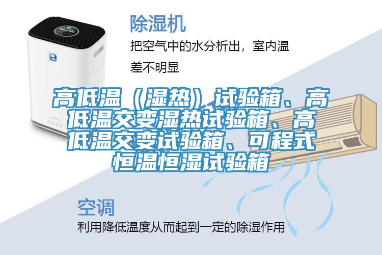 高低溫（濕熱）試驗箱、高低溫交變濕熱試驗箱、高低溫交變試驗箱、可程式恒溫恒濕試驗箱
