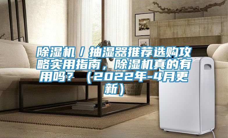 除濕機／抽濕器推薦選購攻略實用指南，除濕機真的有用嗎？（2022年-4月更新）