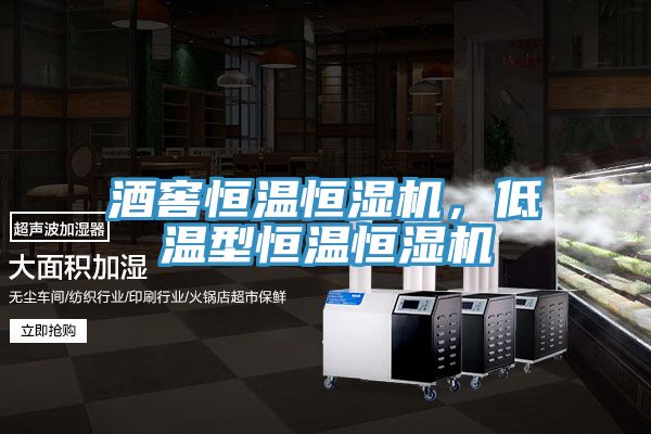 酒窖恒溫恒濕機(jī)，低溫型恒溫恒濕機(jī)