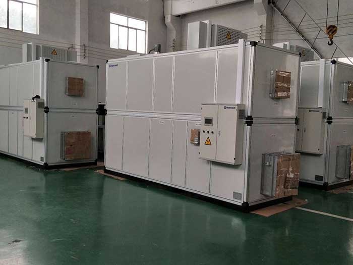 濟南銘威化工鋰電池鈷酸鋰零下40℃露點，三臺全新風(fēng)轉(zhuǎn)輪除濕機組